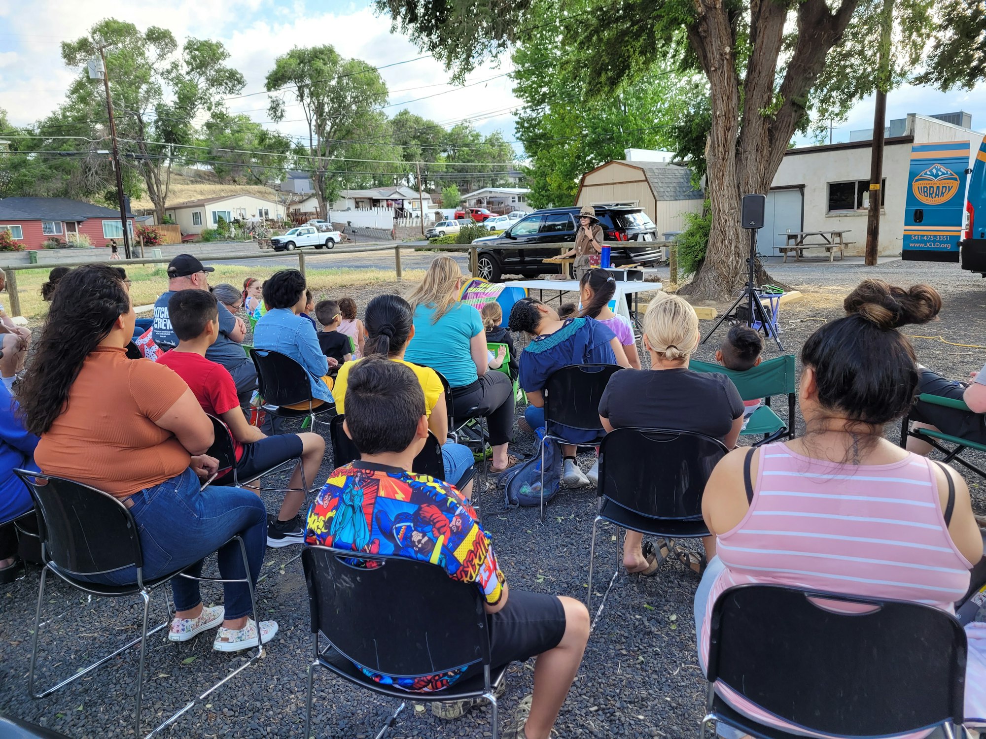 JCLD crowd watching event